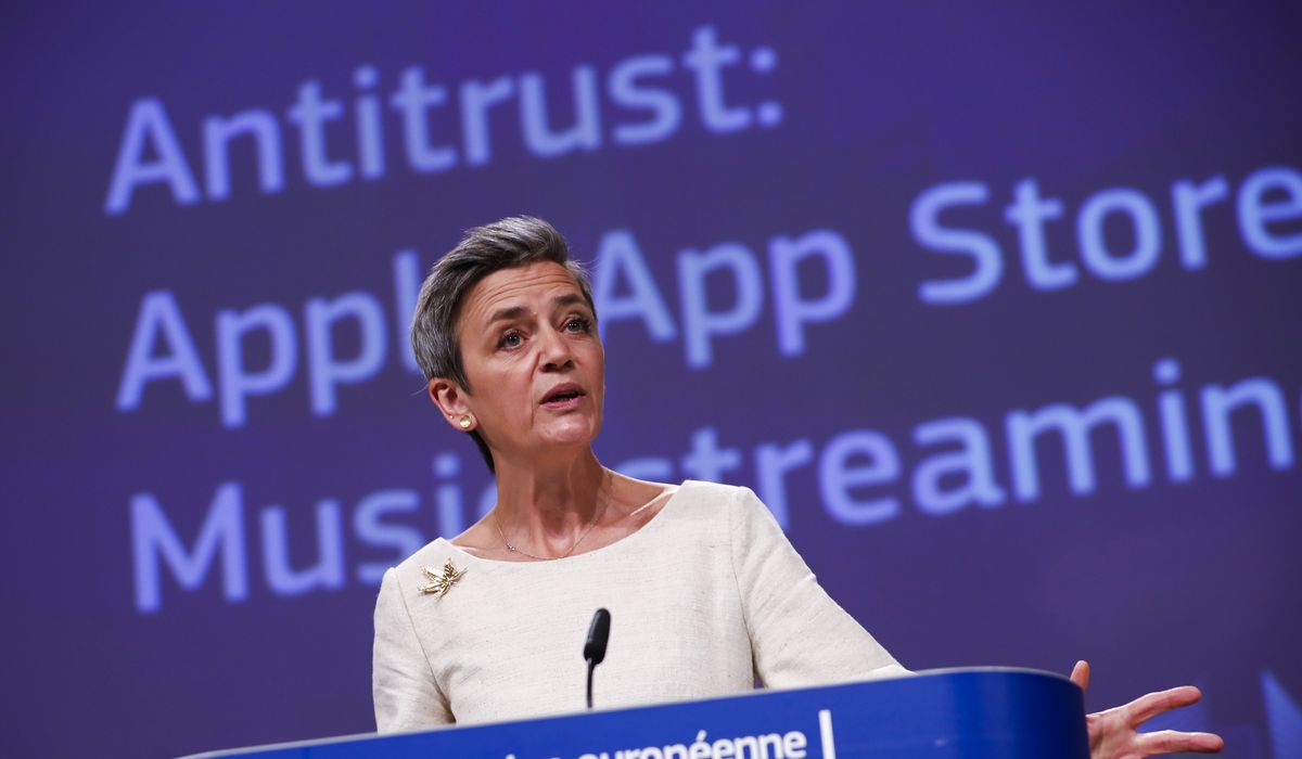 EU says Apple is violating competition rules in music-streaming market via the App Store