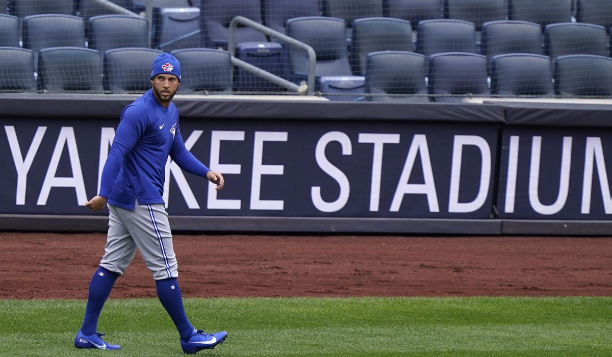 Springer to make Blue Jays debut Wednesday night