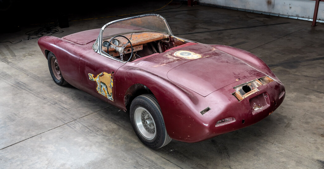 A 1960 Corvette That Vanished for 40 Years After Le Mans Is Auctioned Off