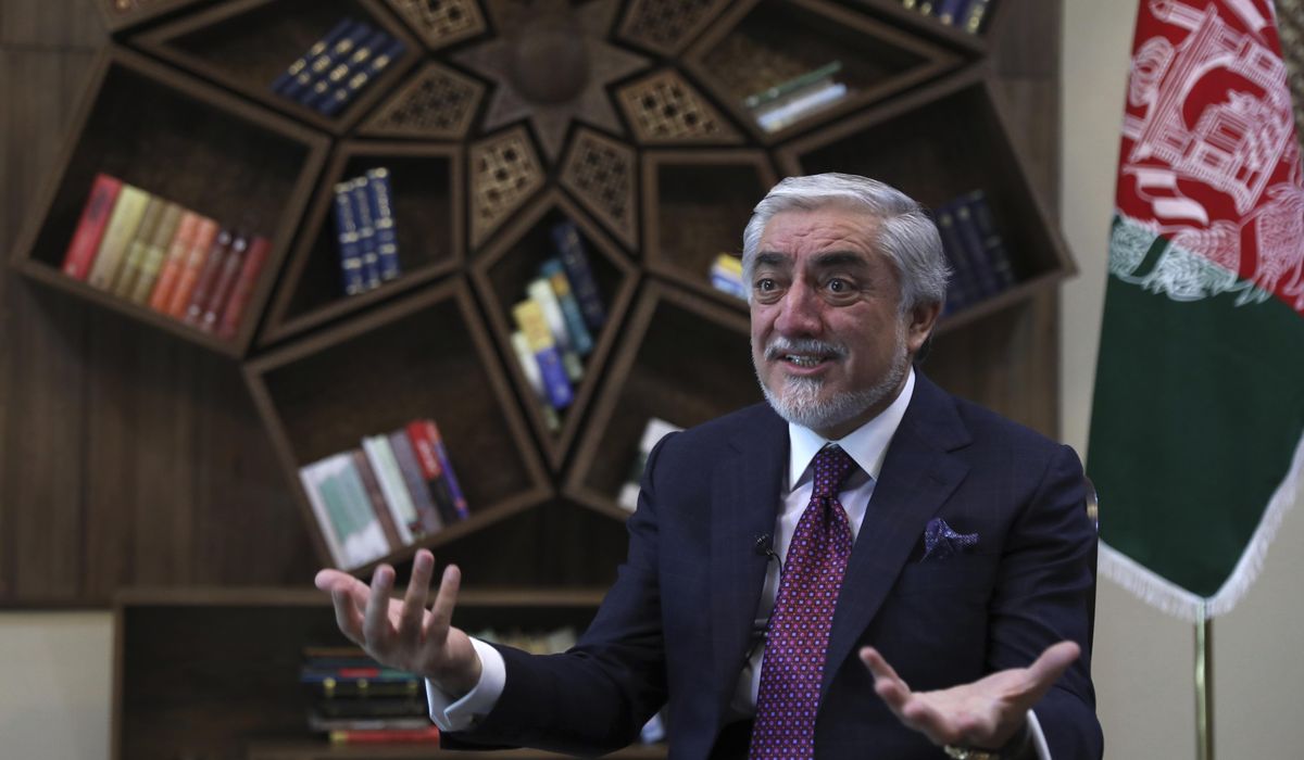 AP INTERVIEW: Peace chief says Afghan gov’t must step up