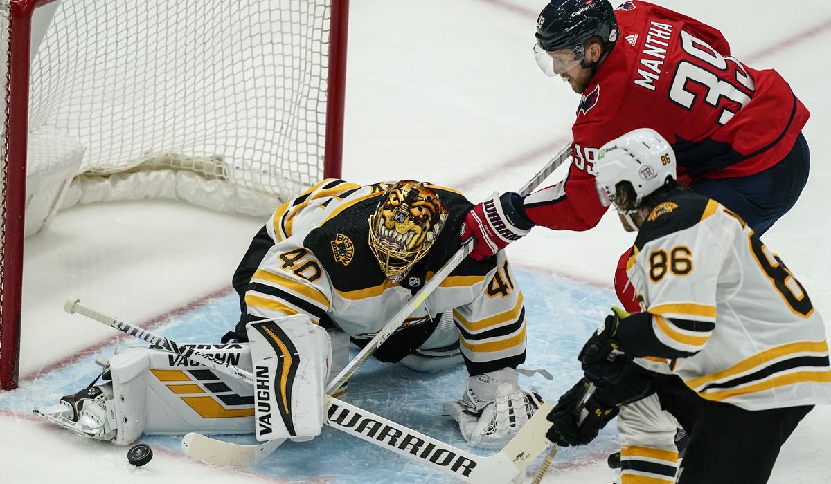 Brad Marchand finds overtime winner for Bruins, evens series against Capitals