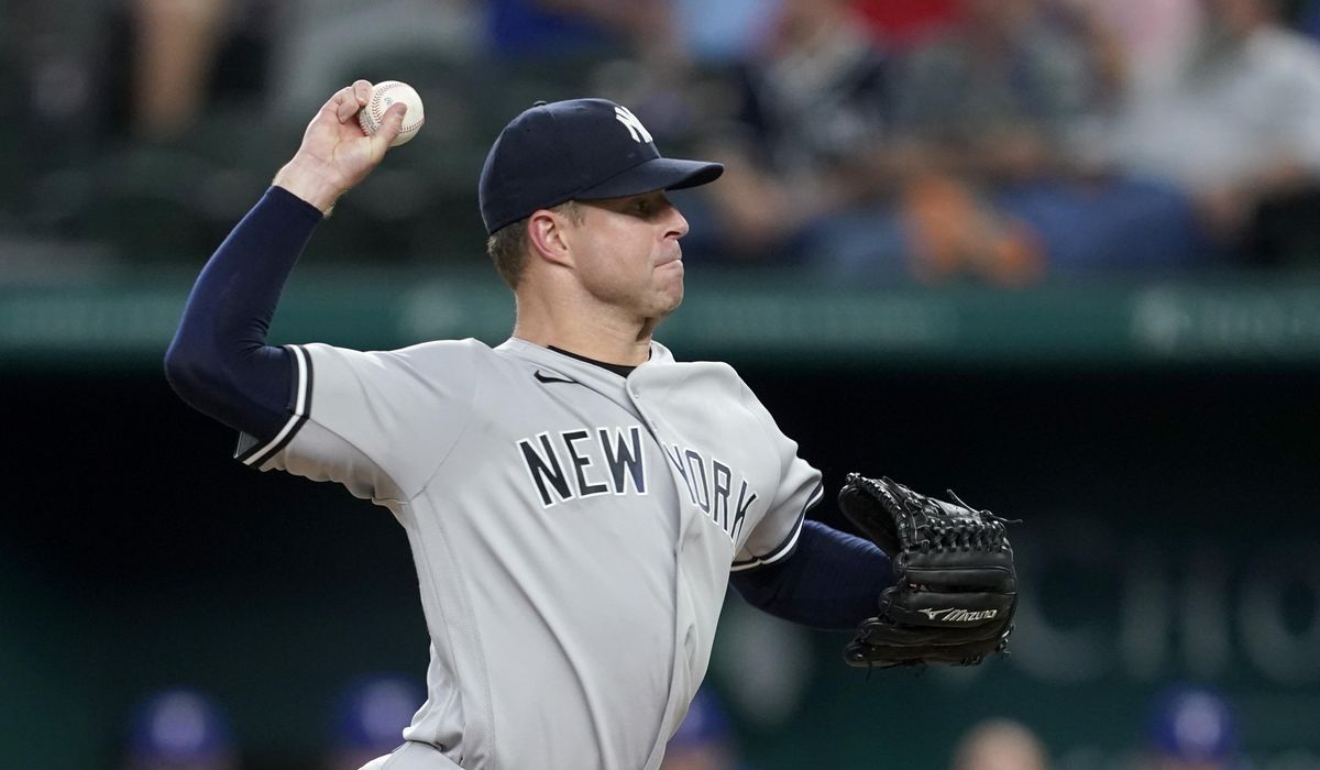 Corey Kluber pitches no-hitter in Yankees’ win over Rangers