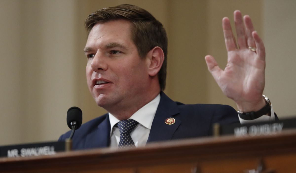 Eric Swalwell recalls clash with Marjorie Taylor Greene staffer: ‘People are just losing patience’