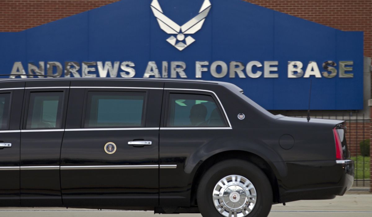 Hoax bomb threat at Joint Base Andrews briefly shut down main gate; suspect taken into custody