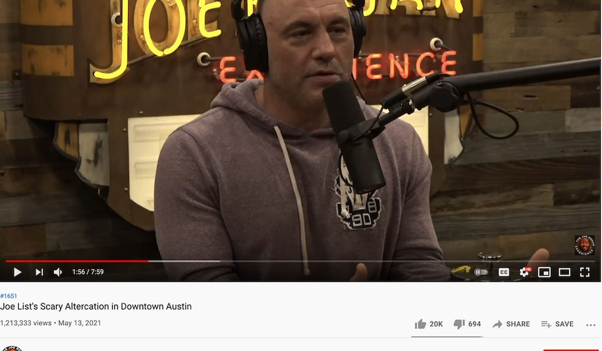 Joe Rogan says ‘woke’ demands lead to ‘straight white men are not allowed to talk’: ‘It keeps going’