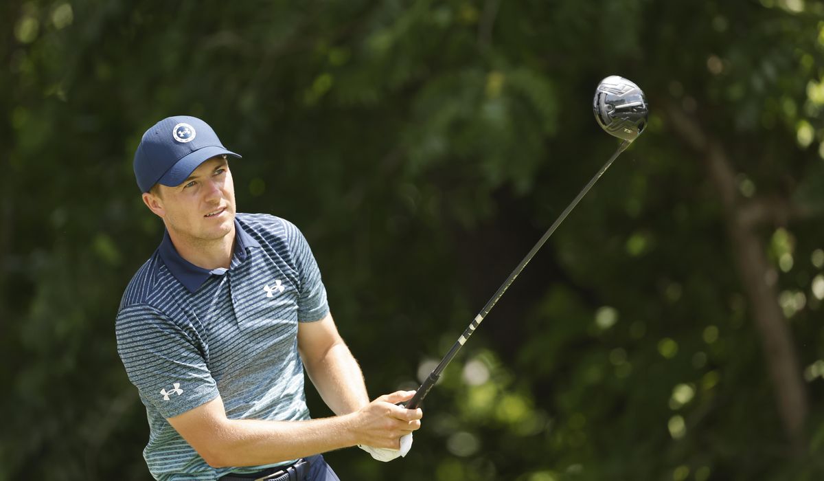 Jordan Spieth, Sergio Garcia tie for first-round lead at Colonial with Phil Mickelson 10 back