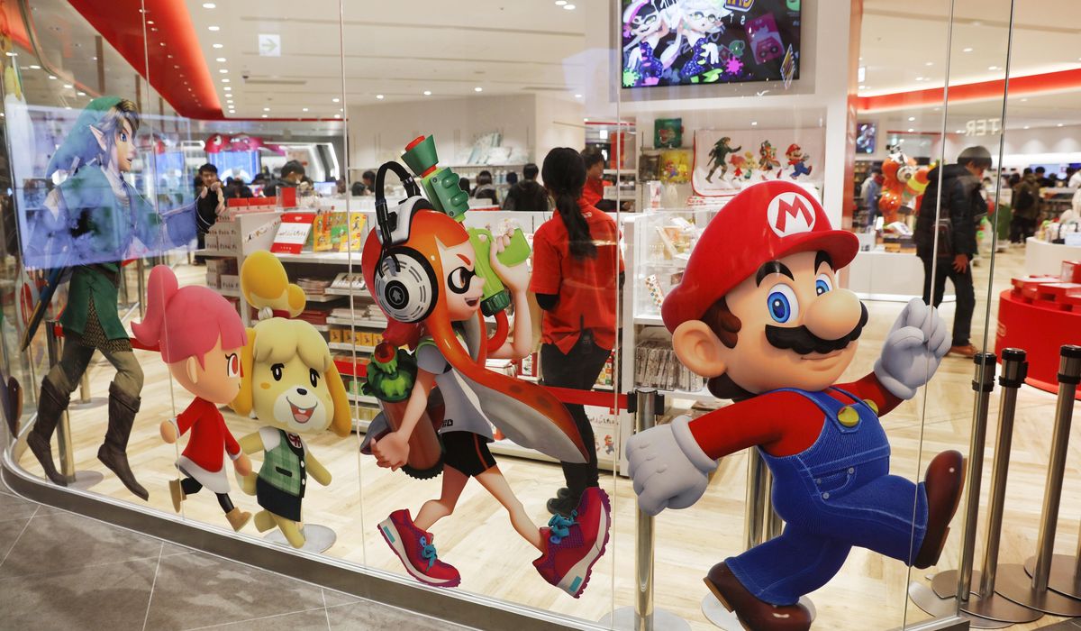 Nintendo profits boom as people stuck at home play games