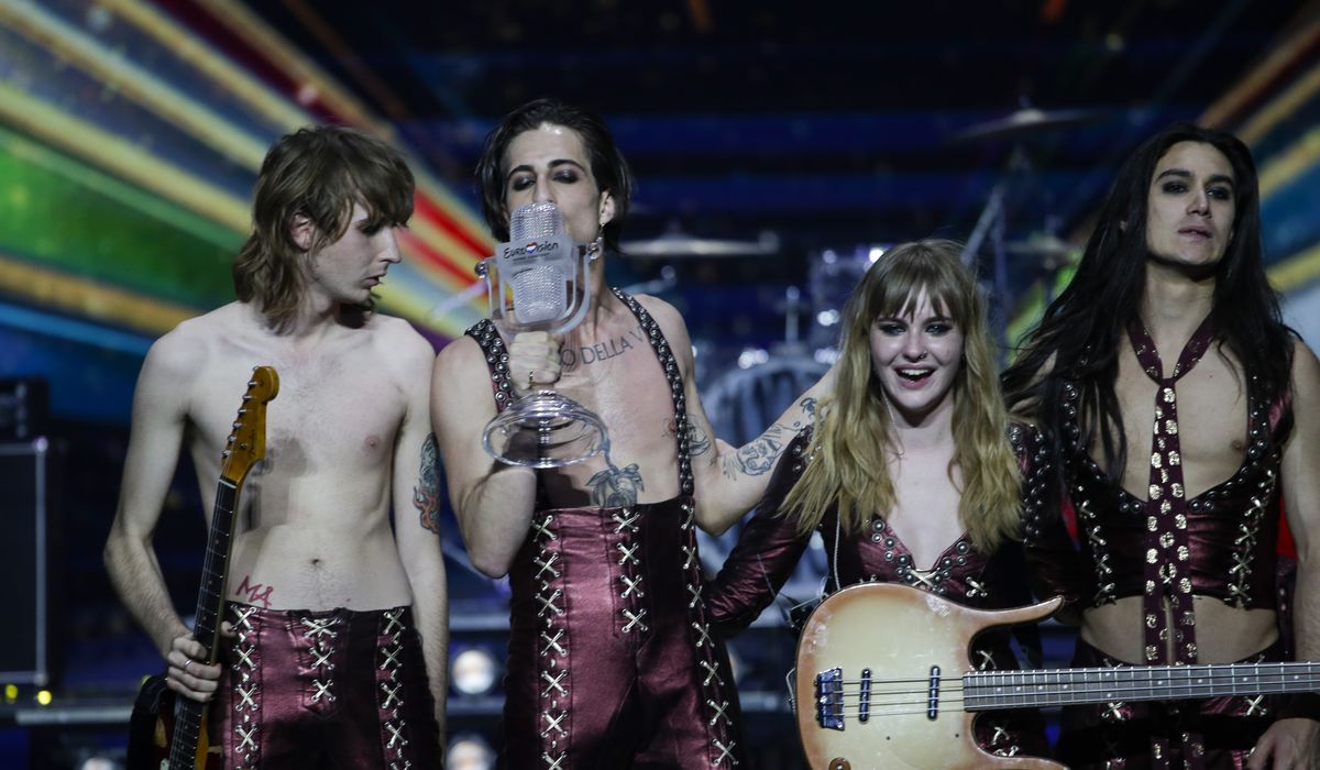 Rock band Maneskin wins Eurovision Song Contest for Italy