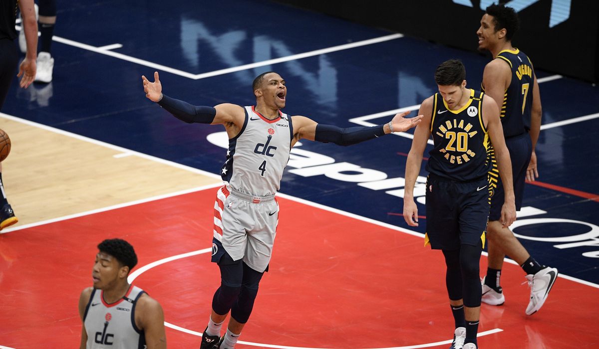 Russell Westbrook, Wizards blow out Pacers to clinch first playoff berth since 2018