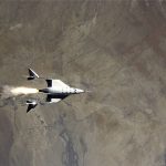 Virgin Galactic rocket ship ascends from New Mexico