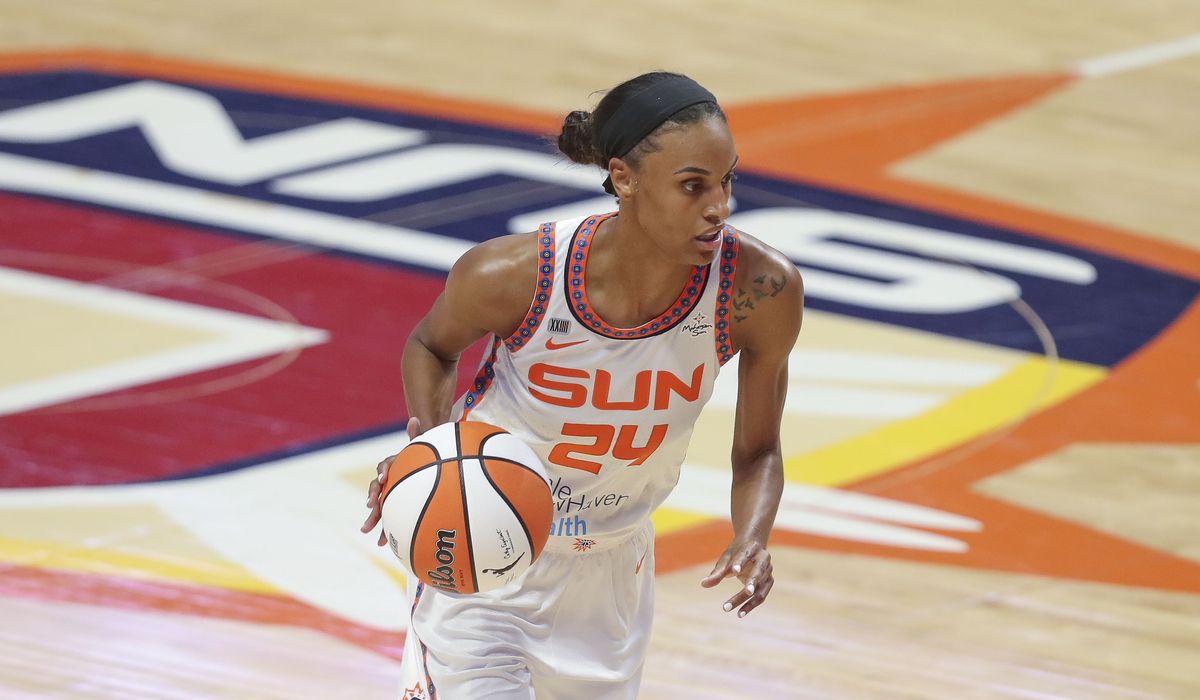 Whenever Mystics’ Erica McCall plays her sister, DeWanna Bonner, it’s ‘a dream come true’