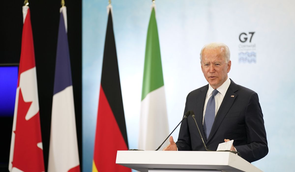 Biden, G-7 leaders mobilize to counter China’s ‘Belt and Road’ project