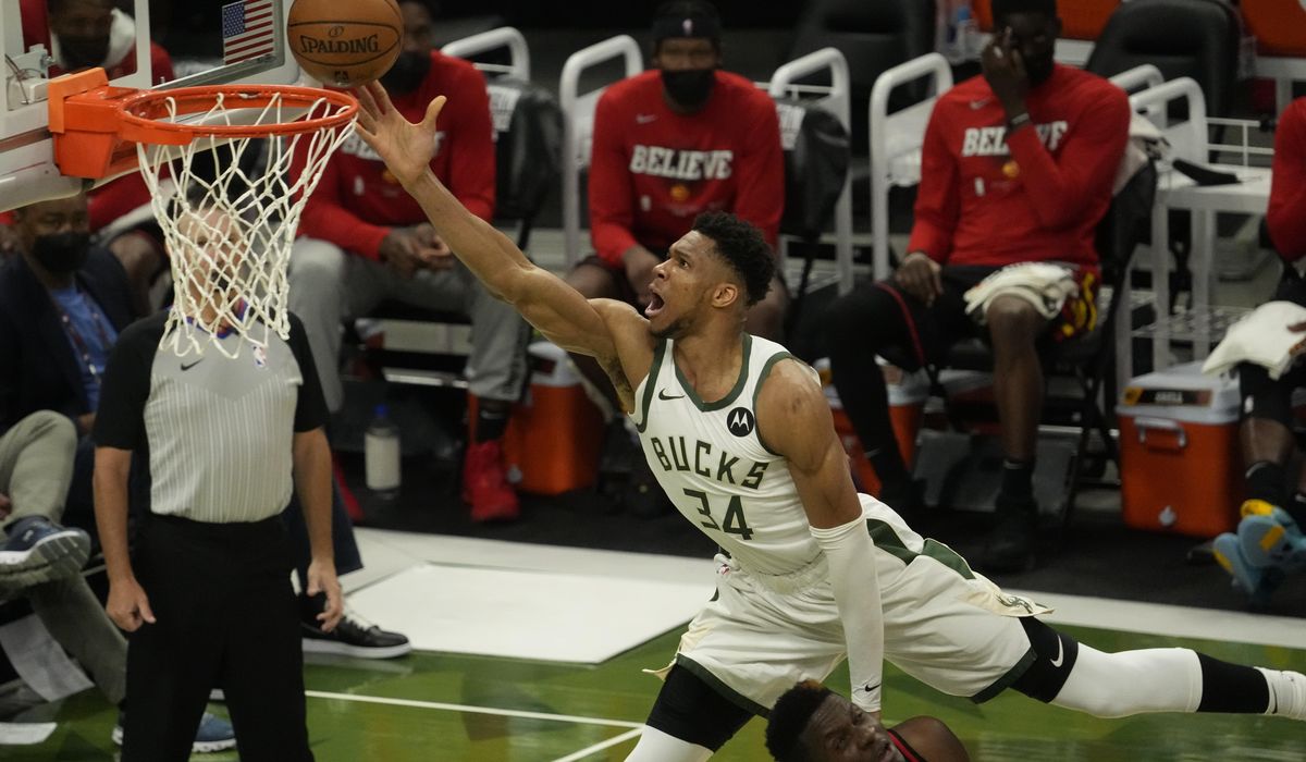 Bucks trounce Hawks 125-91 to tie East finals at 1-1