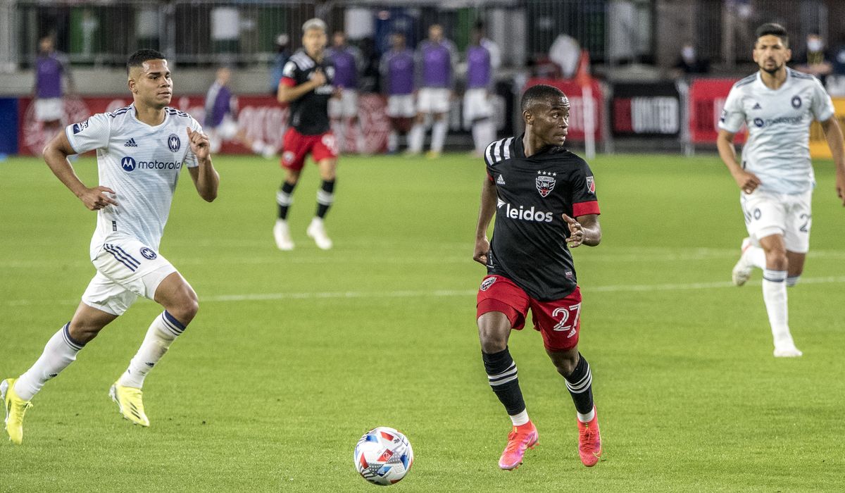 D.C. United’s Moses Nyeman is playing like a veteran, even if he’s not one