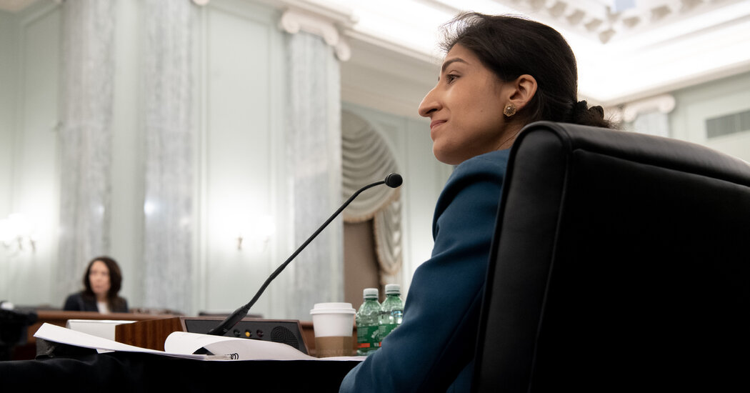 Lina Khan Named F.T.C. Chair by Biden