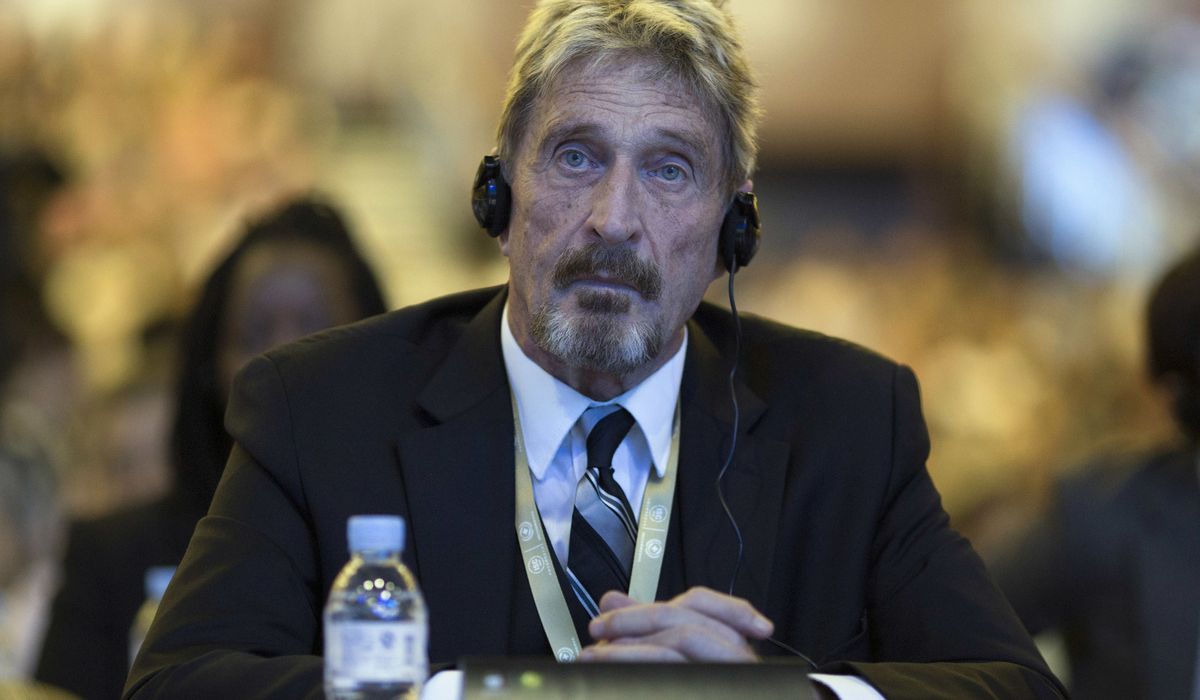 McAfee antivirus software creator dead in Spanish prison