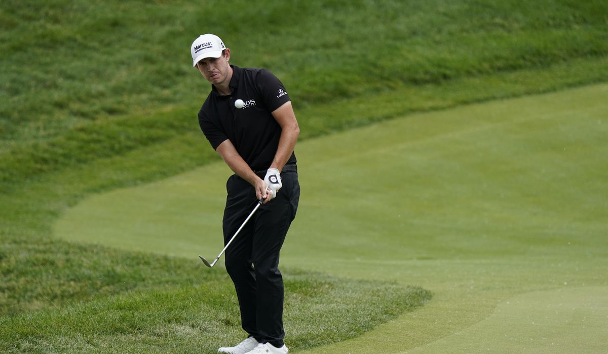 Patrick Cantlay wins a playoff at Memorial on Sunday without Jon Rahm