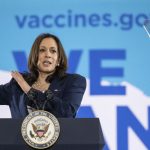 Signs point way to Texas border as VP Kamala Harris visits S.C. on vaccination tour