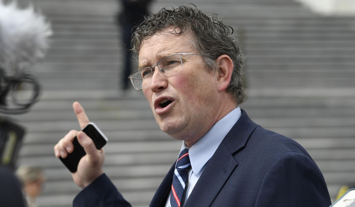 Thomas Massie snaps at reporter: ‘None of your business’ whether I’m vaccinated