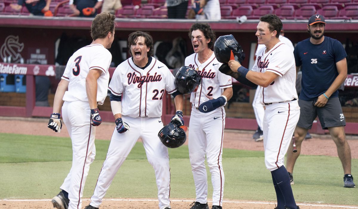 Virginia staves off elimination for sixth time to reach College World Series