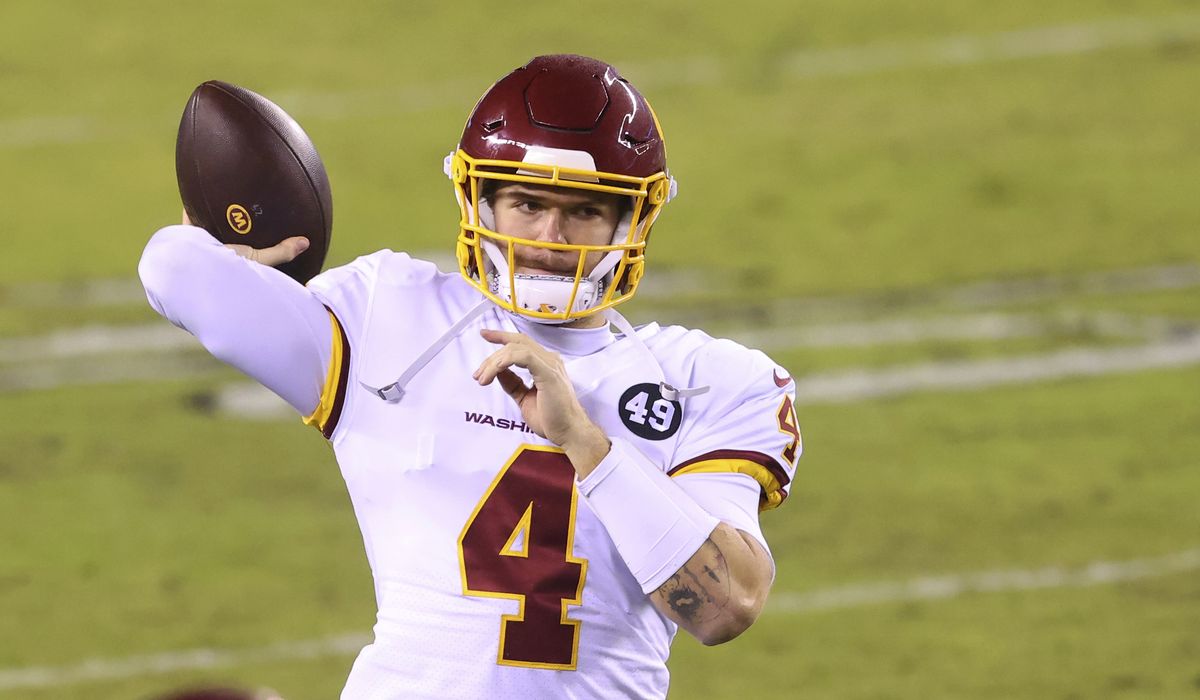 Washington QB Taylor Heinicke bulks up in offseason for durability