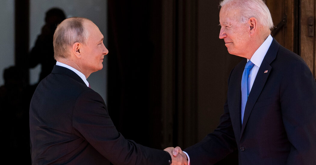 With Putin, Biden Tries to Forge a Bond of Self-Interest, Not Souls