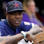 Aroldis Chapman and Adolis Garcia, Cuban-born players, signal support for protests at All-Star Game