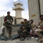 Bagram Airfield departure by U.S. angers Afghanistan officials