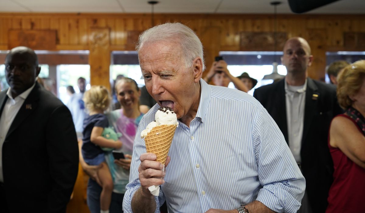 Biden goes in for cherries on campaign-style Michigan trip