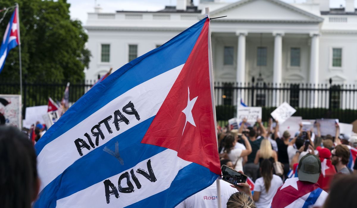 Biden sanctions Cuban officials for human rights abuses