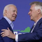 Biden stumps for McAuliffe in early test of political clout