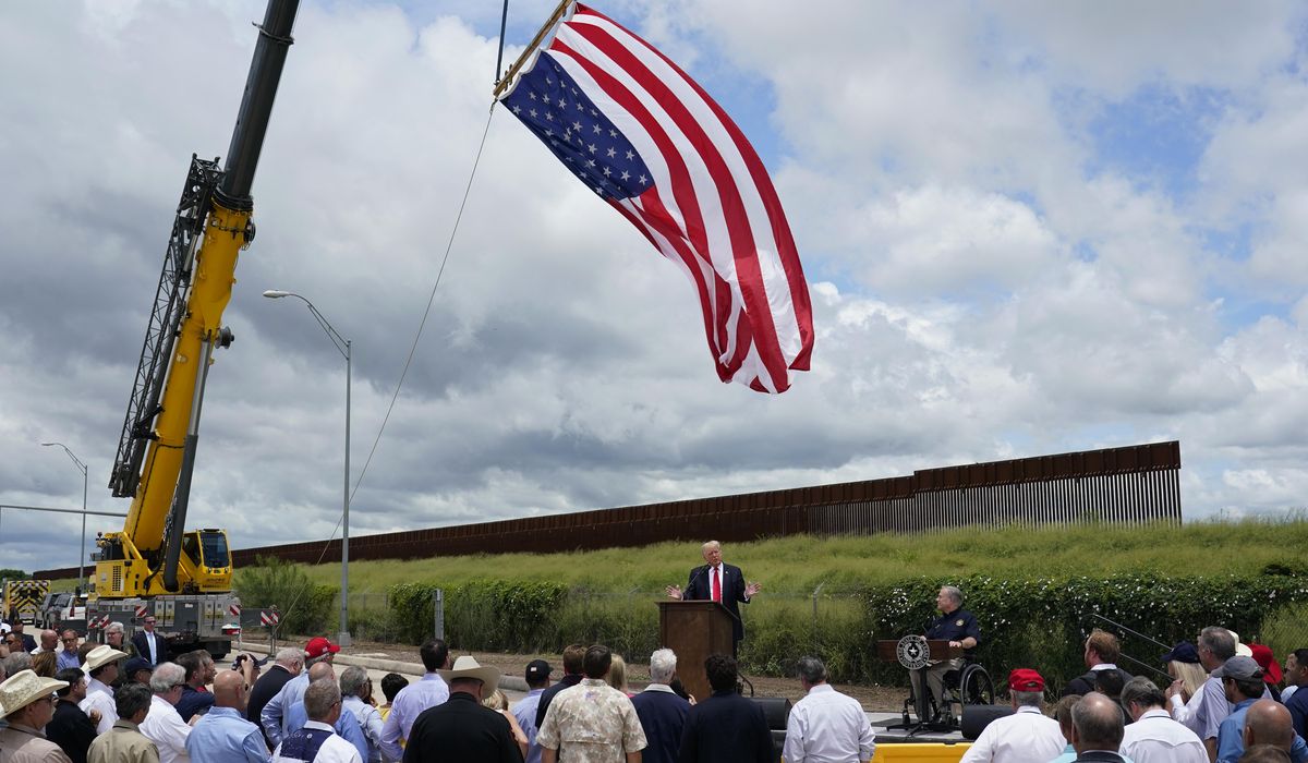 House Republicans demand restart of Trump wall in new border security strategy