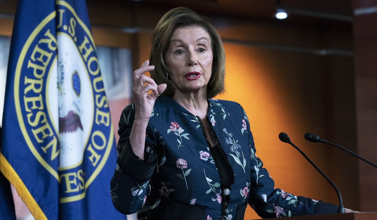 House Republicans sue Nancy Pelosi in federal court over mask fines