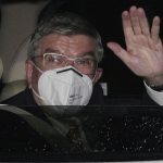 IOC President Thomas Bach arrives in Tokyo, greeted by state of emergency