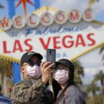 Some Las Vegas properties require workers to wear face coverings