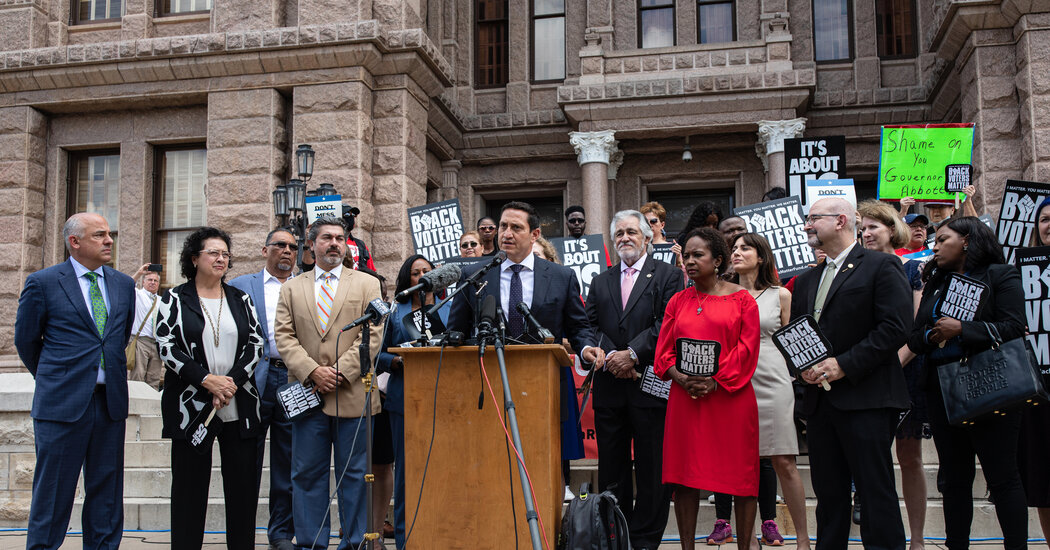 Texas Democrats Plan to Flee State to Highlight G.O.P. Voting Restrictions