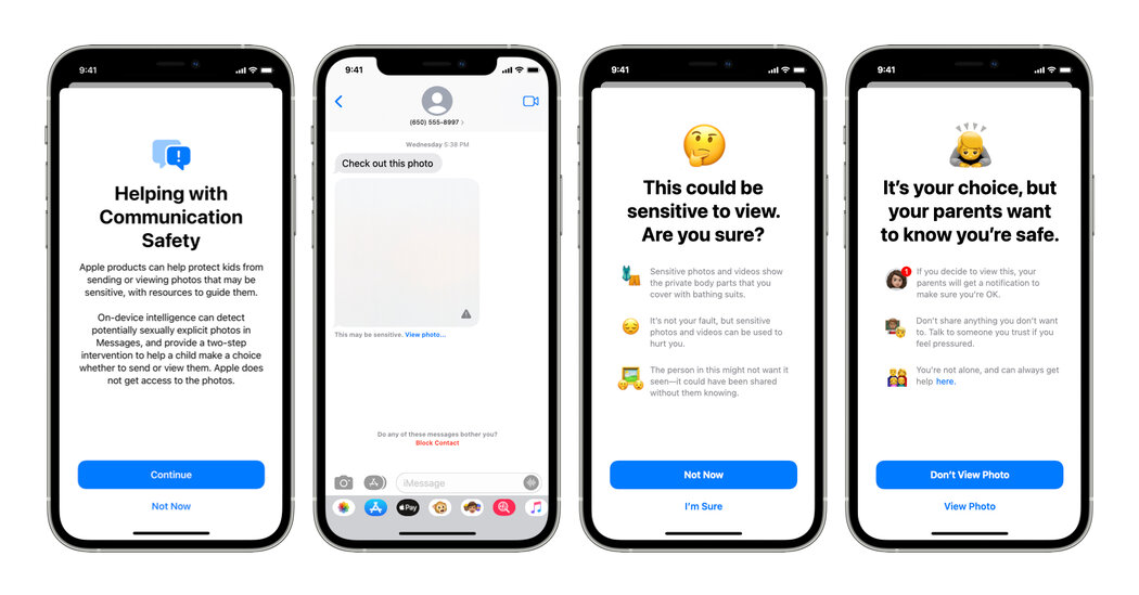 Apple’s iPhones Will Include New Tools to Flag Child Sexual Abuse