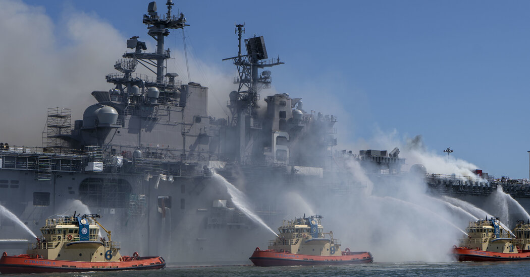 Court Documents Identify Sailor Charged With Arson in Fire That Destroyed Ship