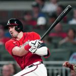 Duvall helps Braves beat Nats 8-4, move closer in NL East