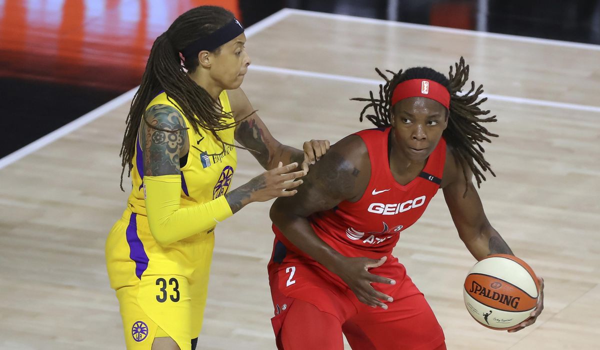 Elena Delle Donne, Myisha Hines-Allen combine for 37 in Mystics’ win