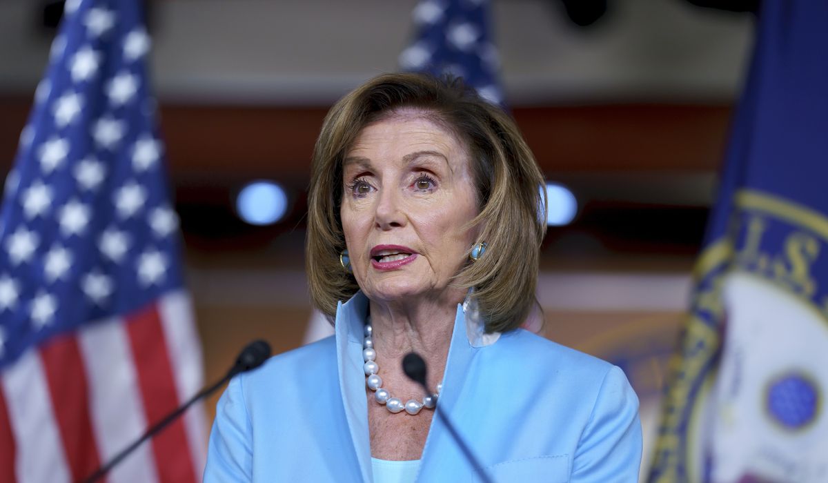 House moderates reject Nancy Pelosi’s simultaneous-vote proposal on spending bills