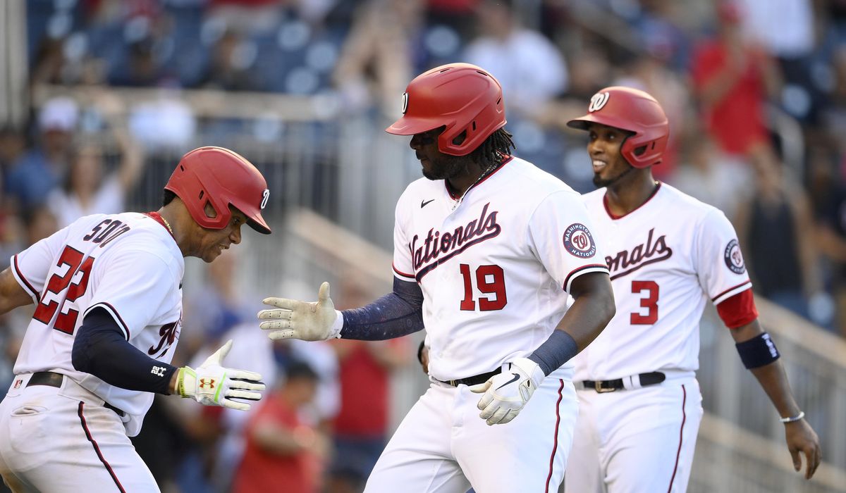 Josh Bell’s three-run homer lifts Nationals to sweep of Blue Jays