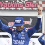 Kyle Larson wins at Watkins Glen, eyes regular-season title