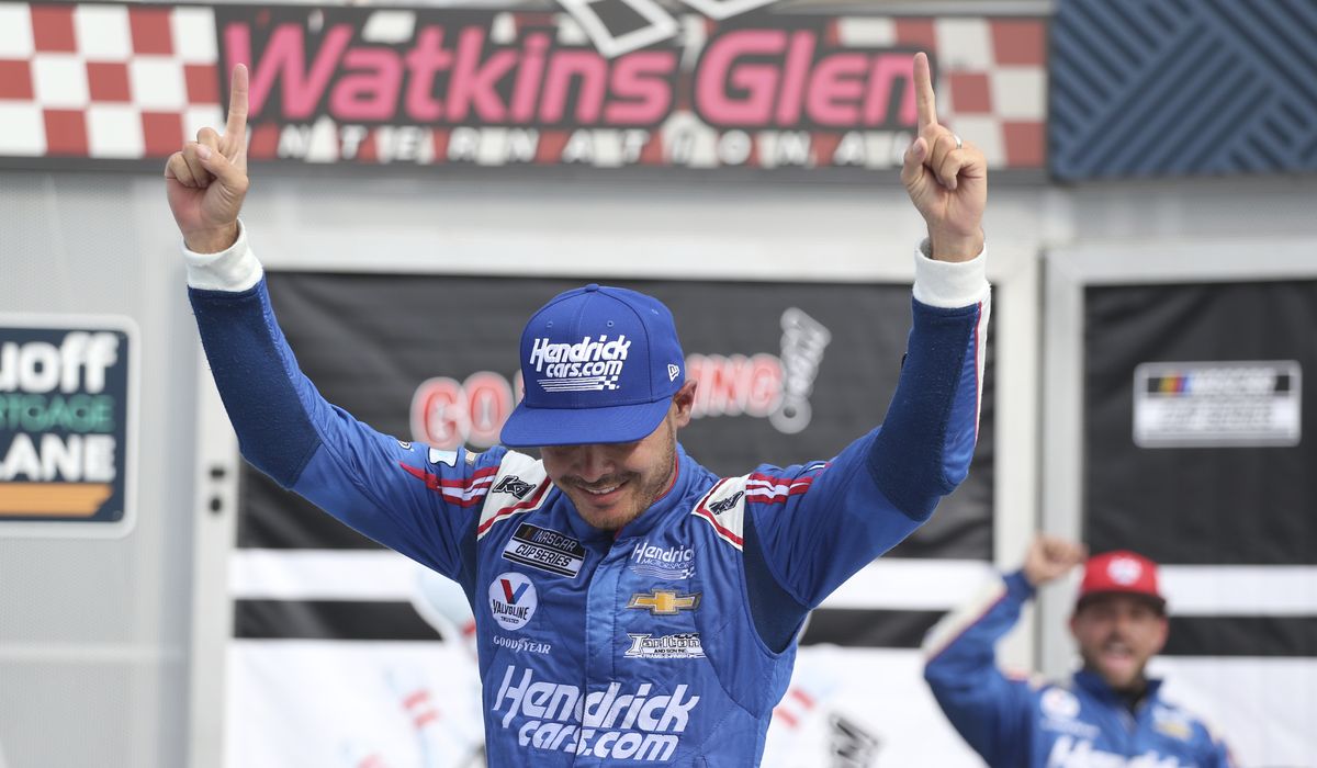 Kyle Larson wins at Watkins Glen, eyes regular-season title