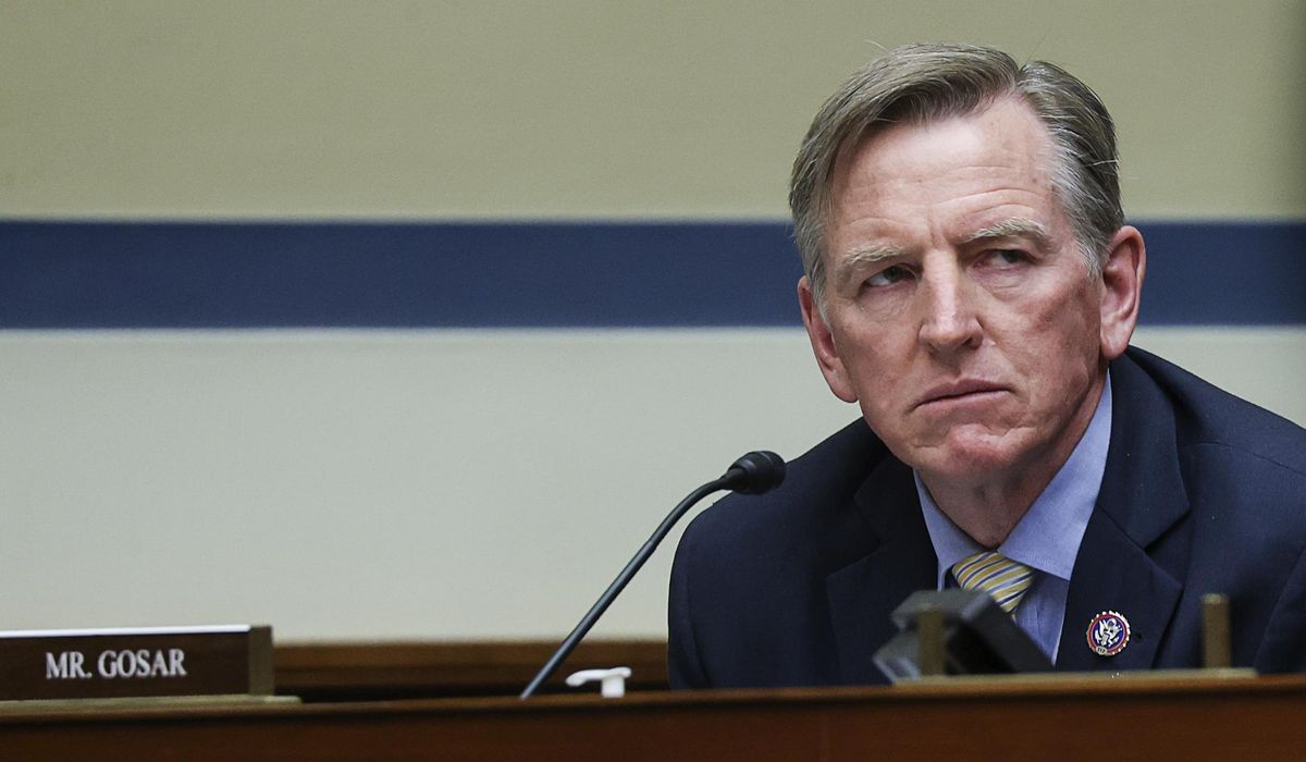 Paul Gosar threatens defamation suit after reporter calls GOP congressman ‘white nationalist’