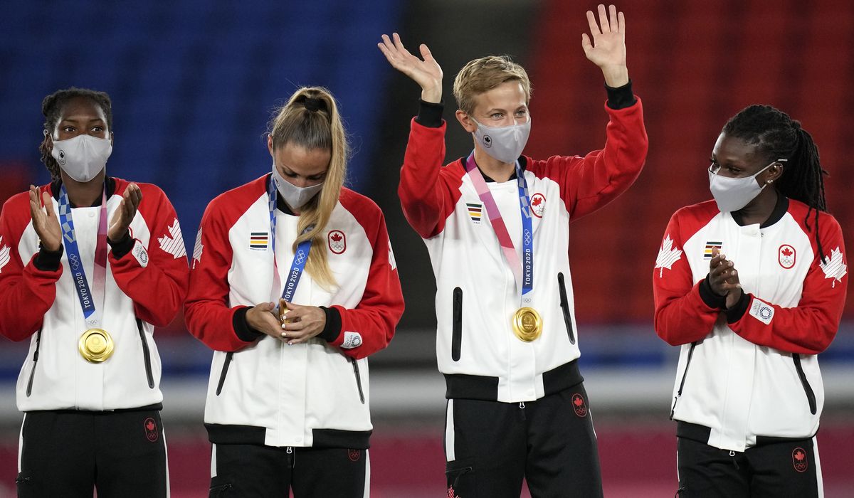 Quinn, Canadian soccer player, wins Olympic gold, makes transgender history without uproar