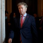 YouTube suspends Rand Paul for a week over a video disputing the effectiveness of masks.