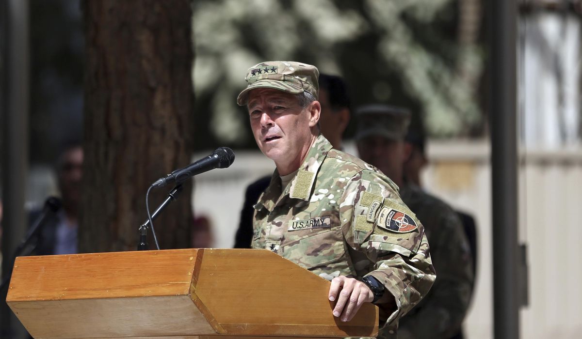 Austin Scott Miller, top U.S. general in Afghanistan, told chain of command he opposed withdrawal