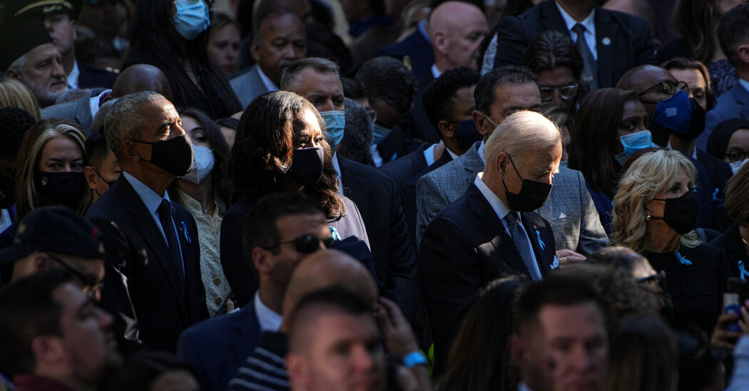 Biden and Bush Urge Unity as Nation Remembers Sept. 11