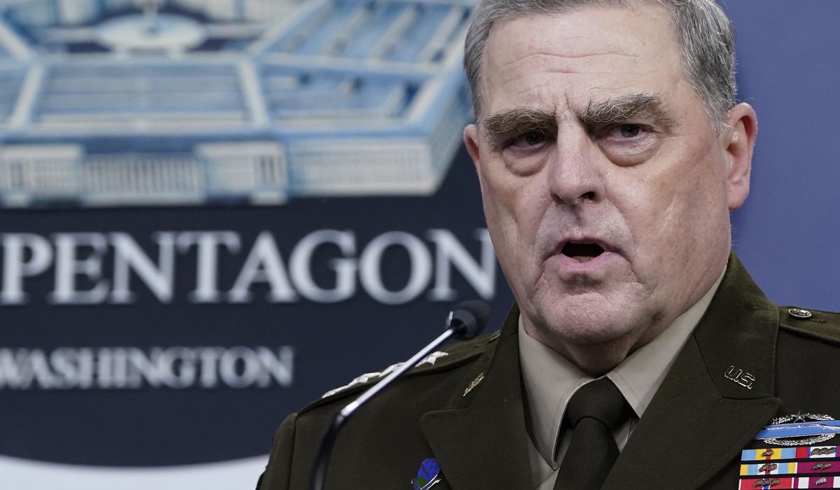 Gen. Mark Milley went around Trump in final days to reassure China, Bob Woodward book claims